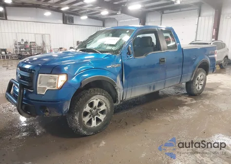 2014 Ford F-150 Stx from USA, damaged, VIN 1FTFX1EF2EFB54464